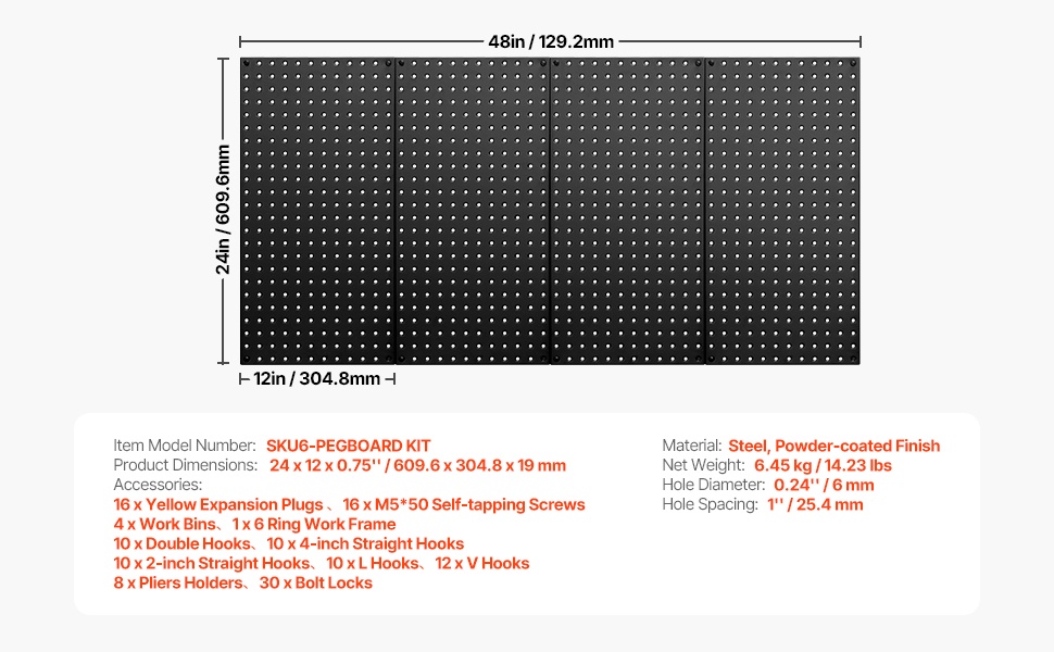 Kaksi metallista reiällistä paneelia