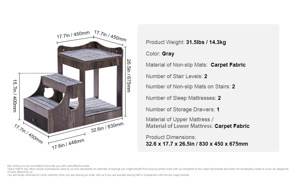 Lemmikkisänky säilytystilalla