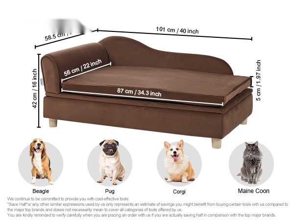 Lemmikkisohva edestä ja sivulta