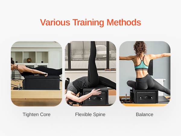 Keskivartaloharjoitus pilates-laitteella