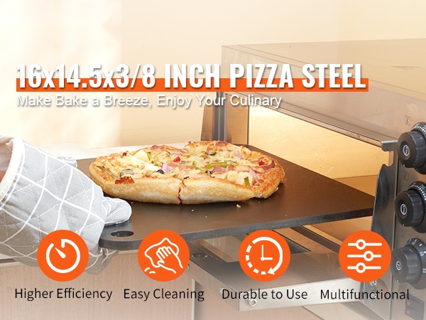 Pizzateräslevy lähikuva