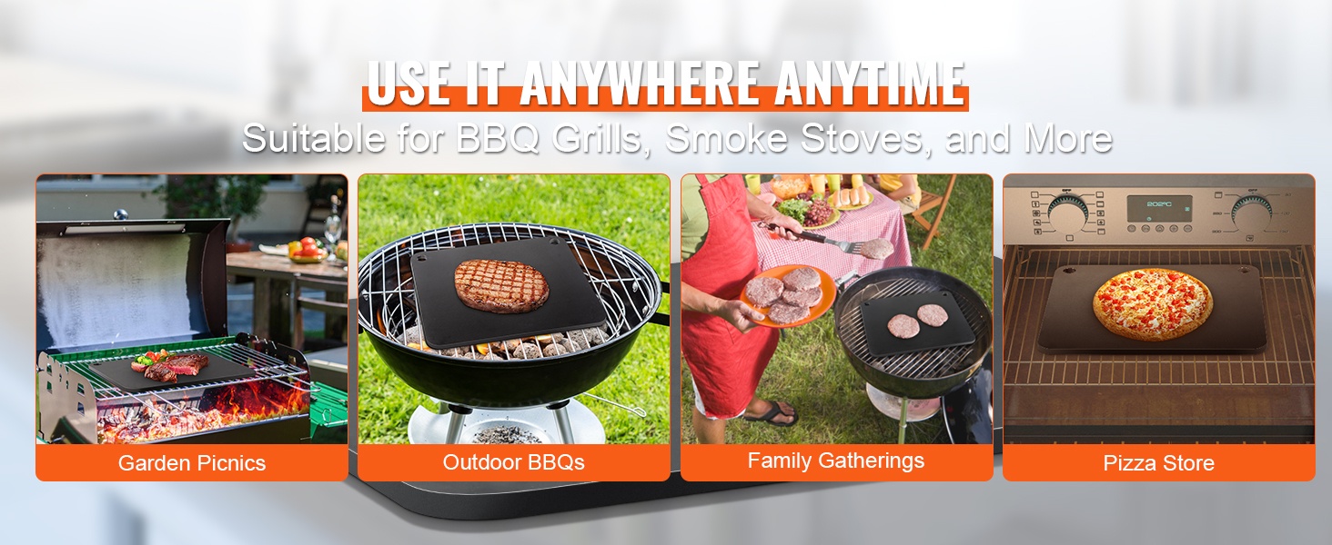 Pizzateräs ulkokäytössä grillissä