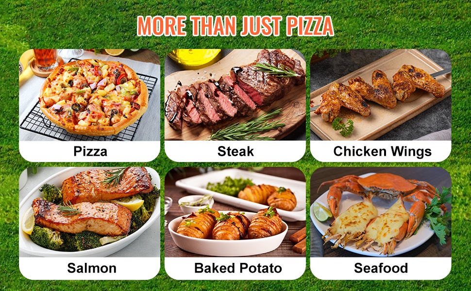 Monipuolinen ruoanvalmistus pizzan lisäksi