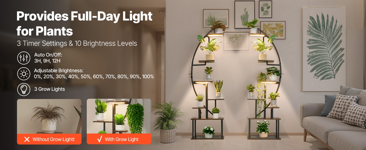 Kasvatusvalot kasveille