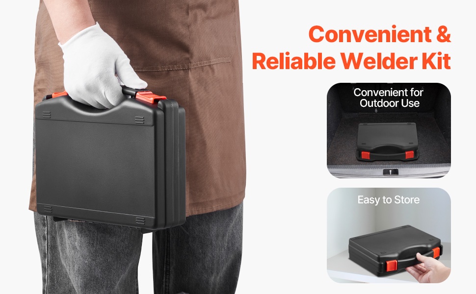 Kompakti ja helposti mukana kulkeva muovihitsauspistooli