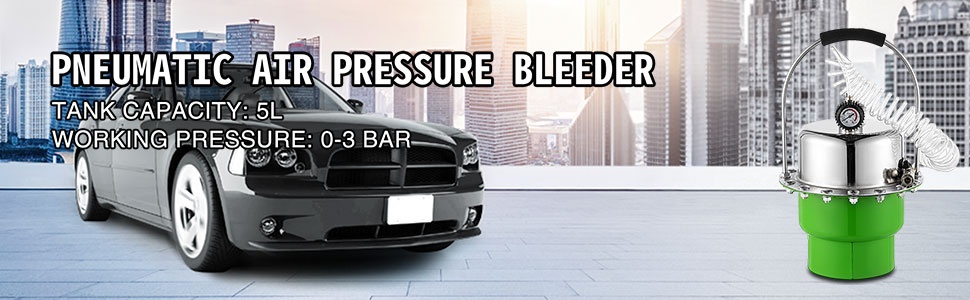 Paineilmakäyttöinen jarrujen ilmauslaite