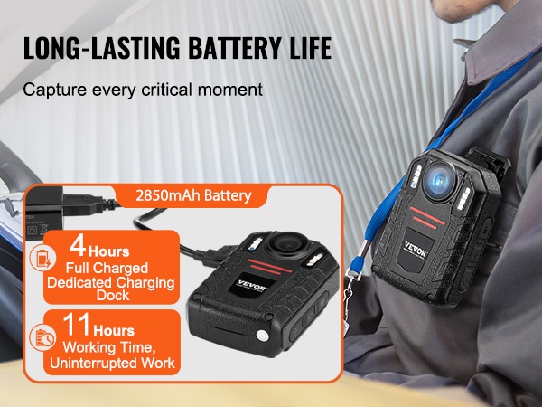 Rintakameran akunkeston havainnollistus