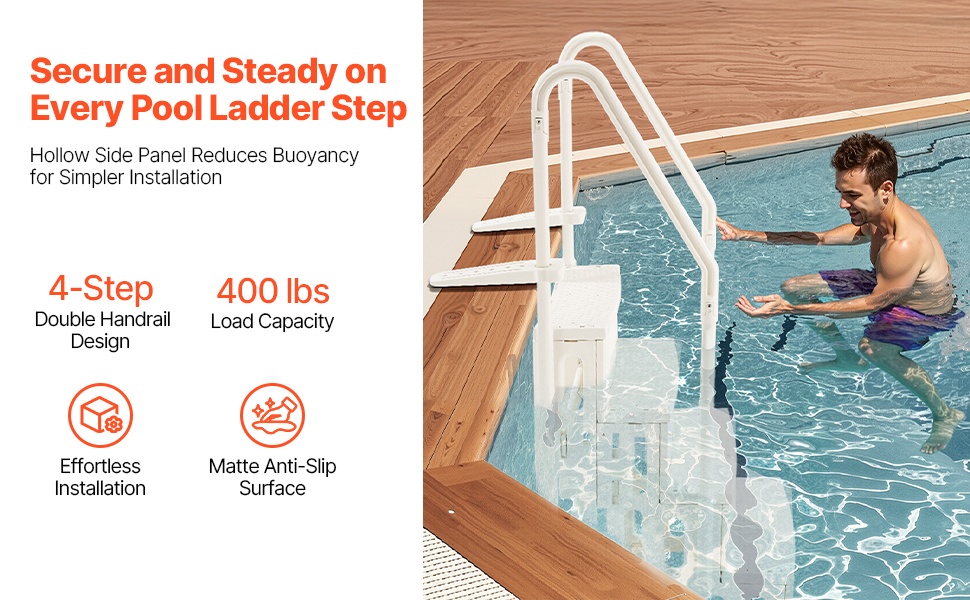 3-portainen allastikas kaksoiskaiteilla