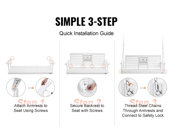 Rento oleskelu keinussa