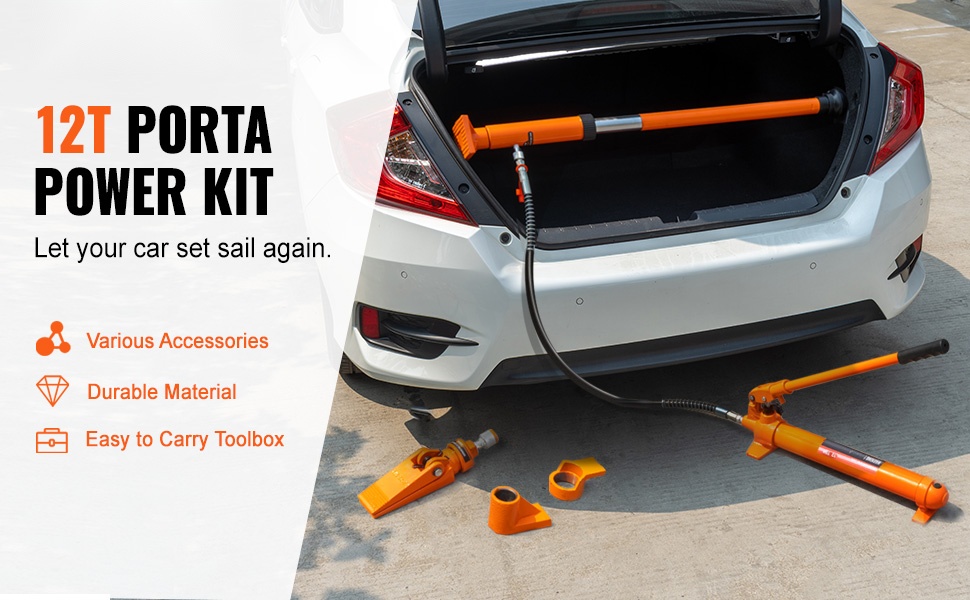 Porta-Power 12T hydraulisetti yleisnäkymä