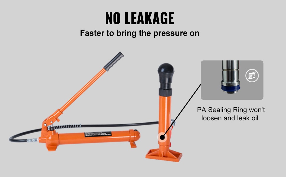 Porta-Power 12T hydraulisetti tiiviste ja rakenne