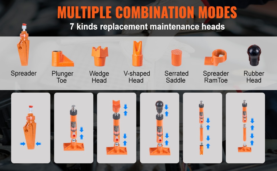 Porta-Power 12T lisävarusteet