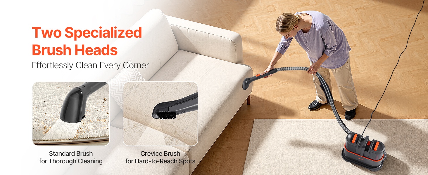 Kaksi erilaista harjaa ja rakotyökalu