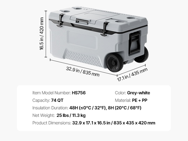 Kylmälaukun rakenne ja varusteet