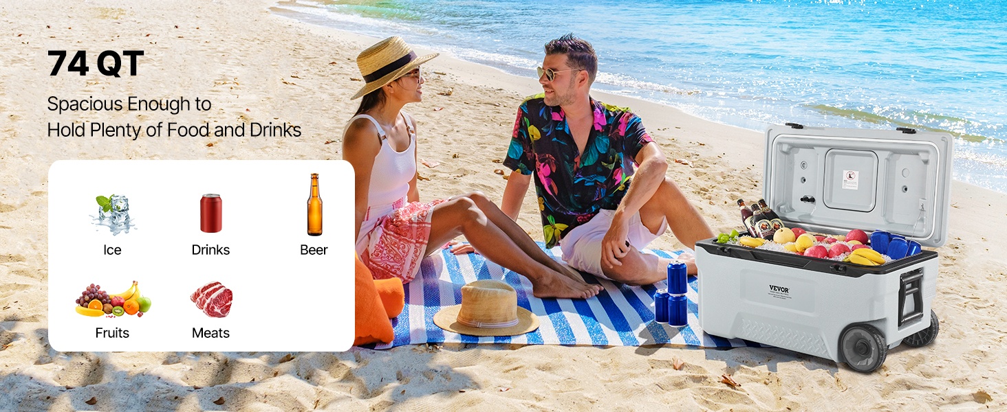 Kylmälaukun suuri tilavuus