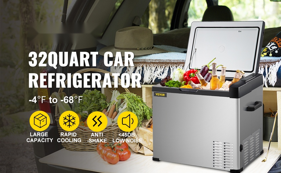 Kannettava autokylmälaite 45L