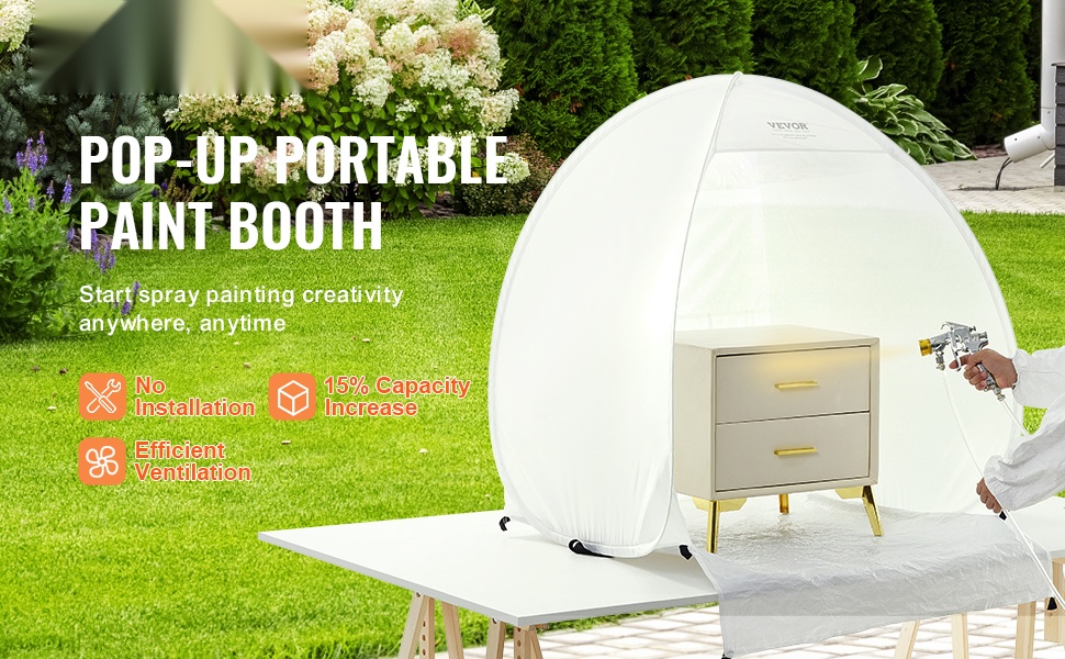 Kokoontaittuva maalausteltta, yleiskuva