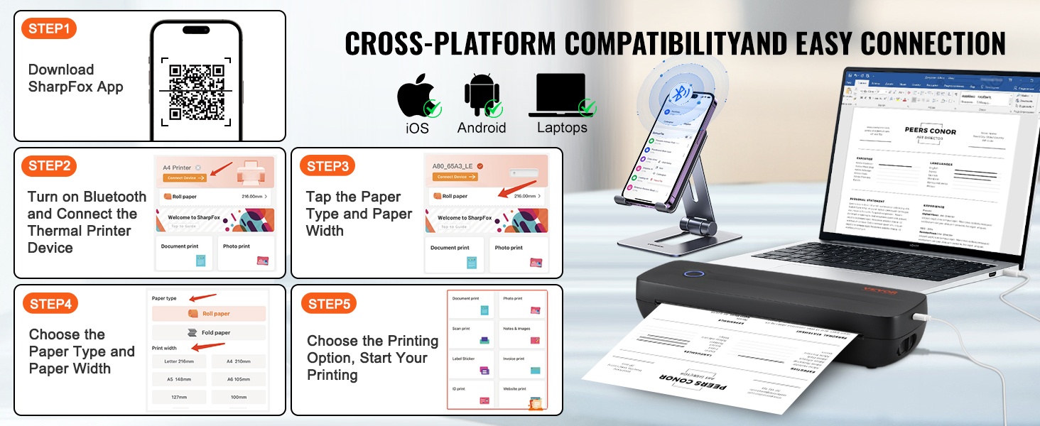 Säädettävä paperikoko