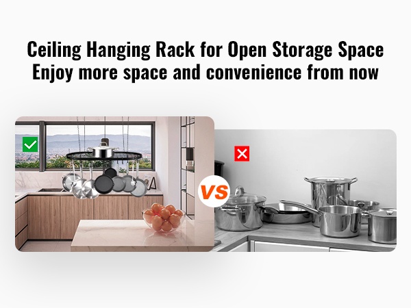 Tukeva kattoon kiinnitettävä kattilateline