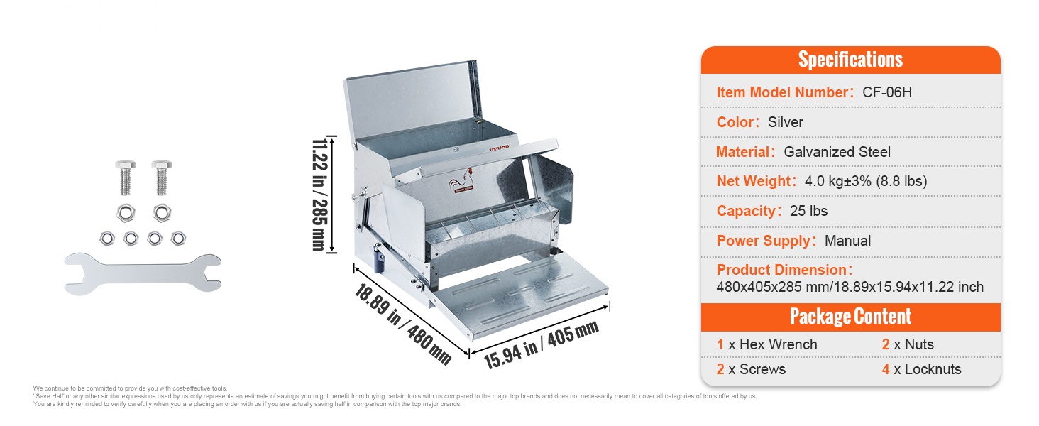 Automaattinen kanaruokinta-astia kanalan edessä