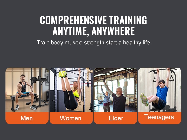 Koko kehon harjoittelu power tower -asemalla