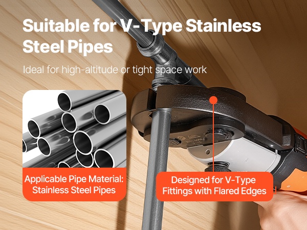 V-tyypin liittimien levennetyt reunat