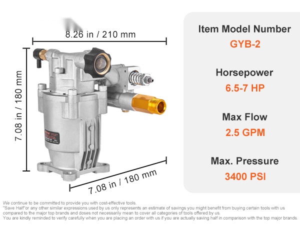 Painepesuripumpun rakenne