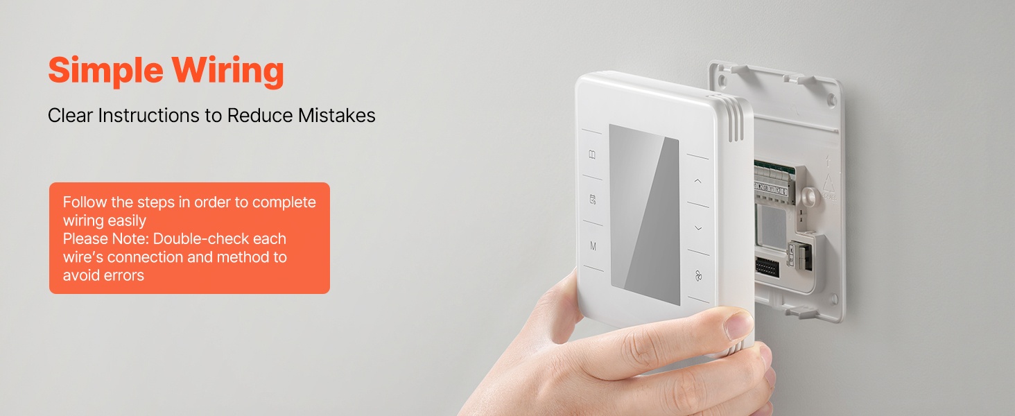 Termostaatin asennus ja johdotuskaavio