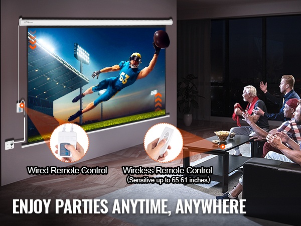 Projektorikangas elokuvien katseluun