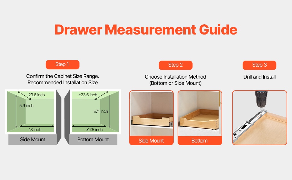 Helposti asennettava ulosvedettävä kaapinjärjestäjä