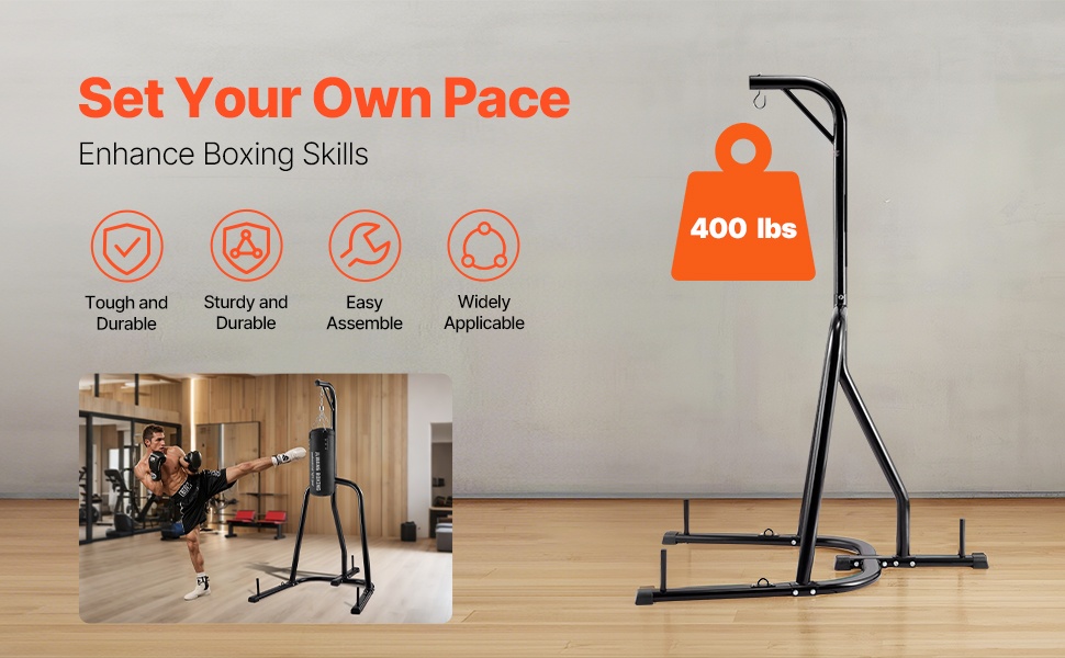 Nyrkkeilysäkin teline, yleiskuva