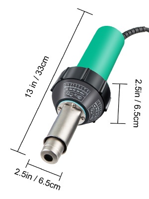 PVC-hitsauspistoolin tekniset tiedot