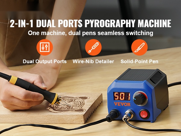 Puutyöpolttosarja, laite ja tarvikkeet