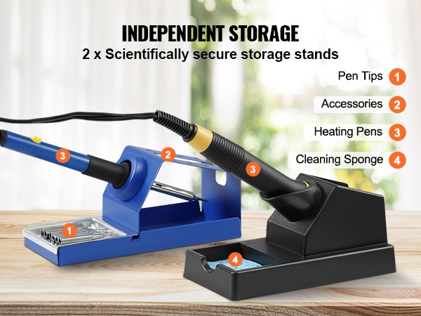 Puutyöpolttokynät telineessä