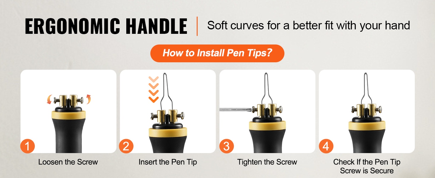 Ergonominen puupolttokynän kahva