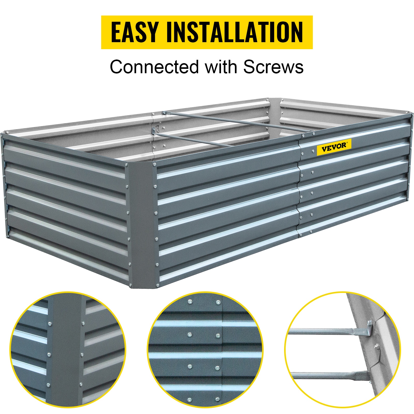 Helposti koottava kasvatuslaatikko