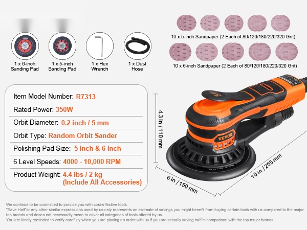 Tuotteen koko ja rakenne