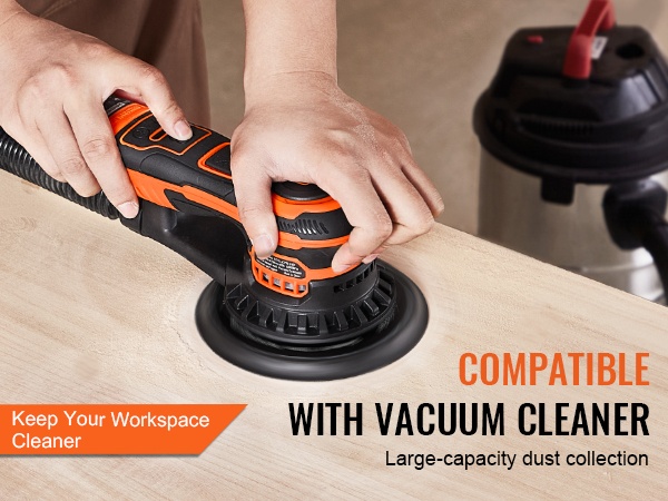 Pölynpoistojärjestelmä käytössä