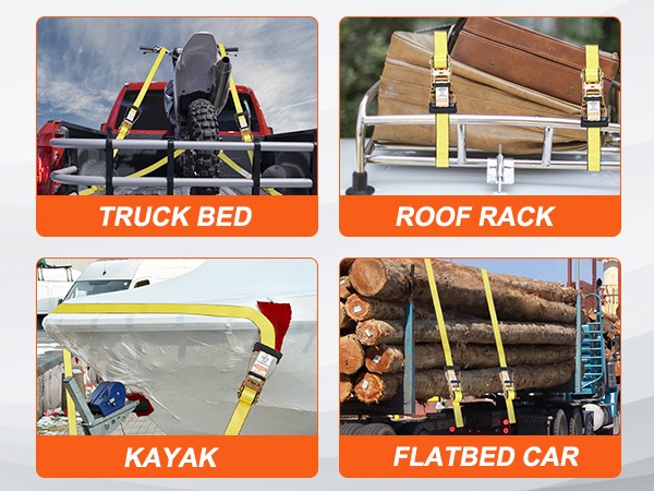 Kuorma kiinnitetty peräkärryyn