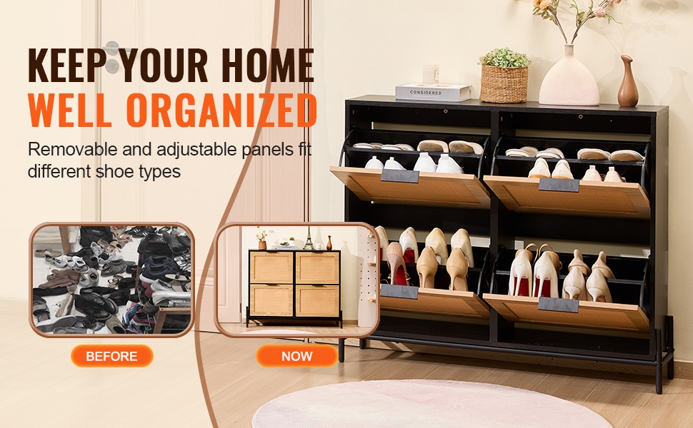 Rottinkipinta, metallijalat ja alumiinivetimet