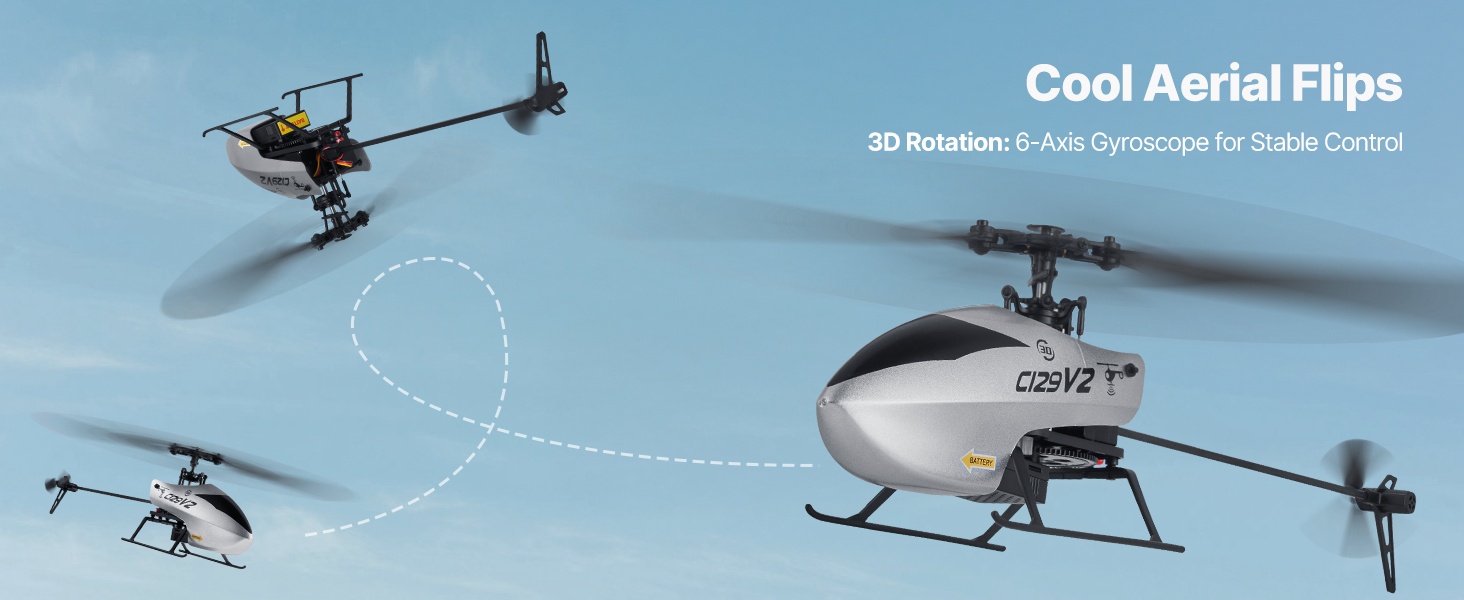 RC-helikopteri maatilassa