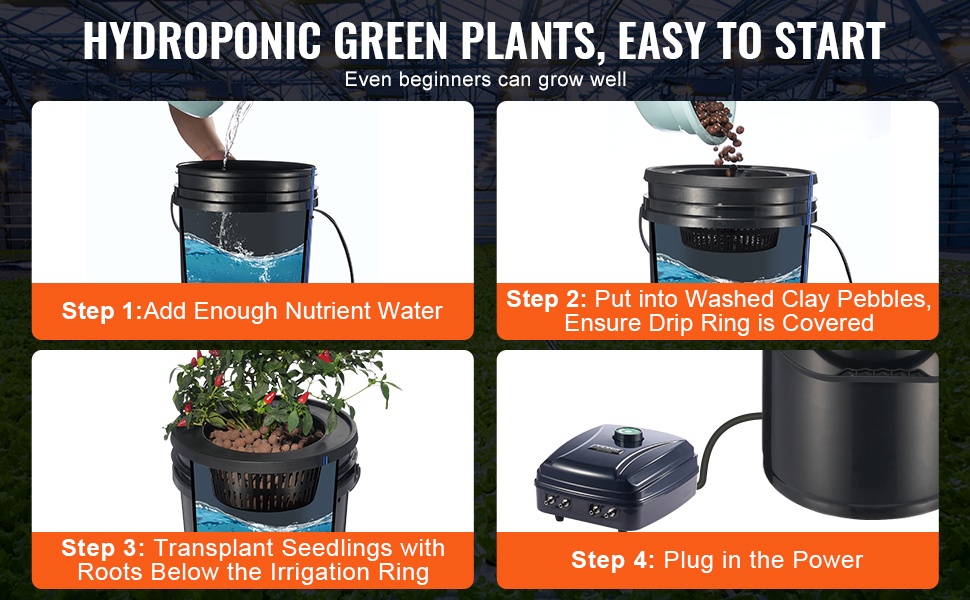 Vesiviljelyjärjestelmän käyttöönottovaiheet