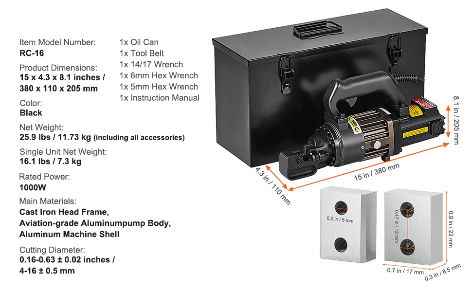 Raudoitusleikkuri ja varustepaketti