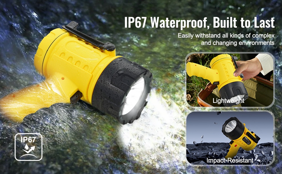 IP67-vesitiivis ja kelluva rakenne