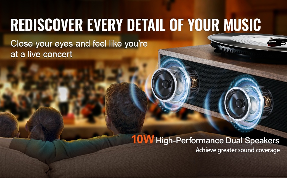 Levysoitin sisäänrakennetulla kaiuttimella