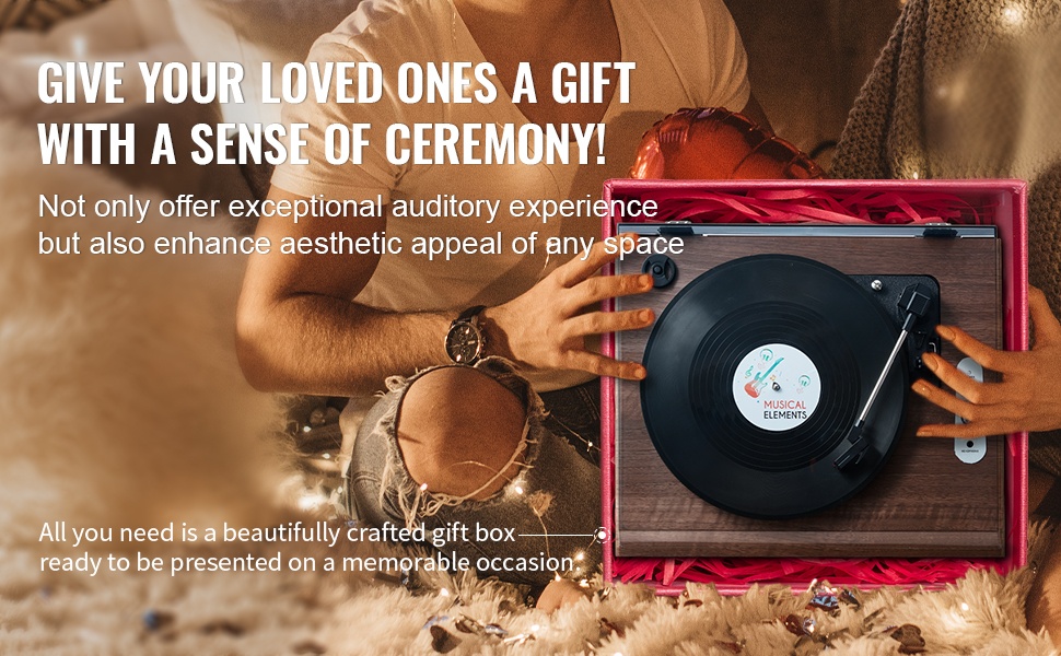 Levysoitin lahjaideana