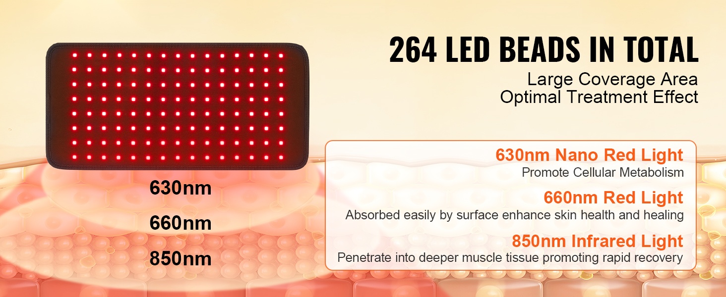 Punavalohoitomatto koko keholle