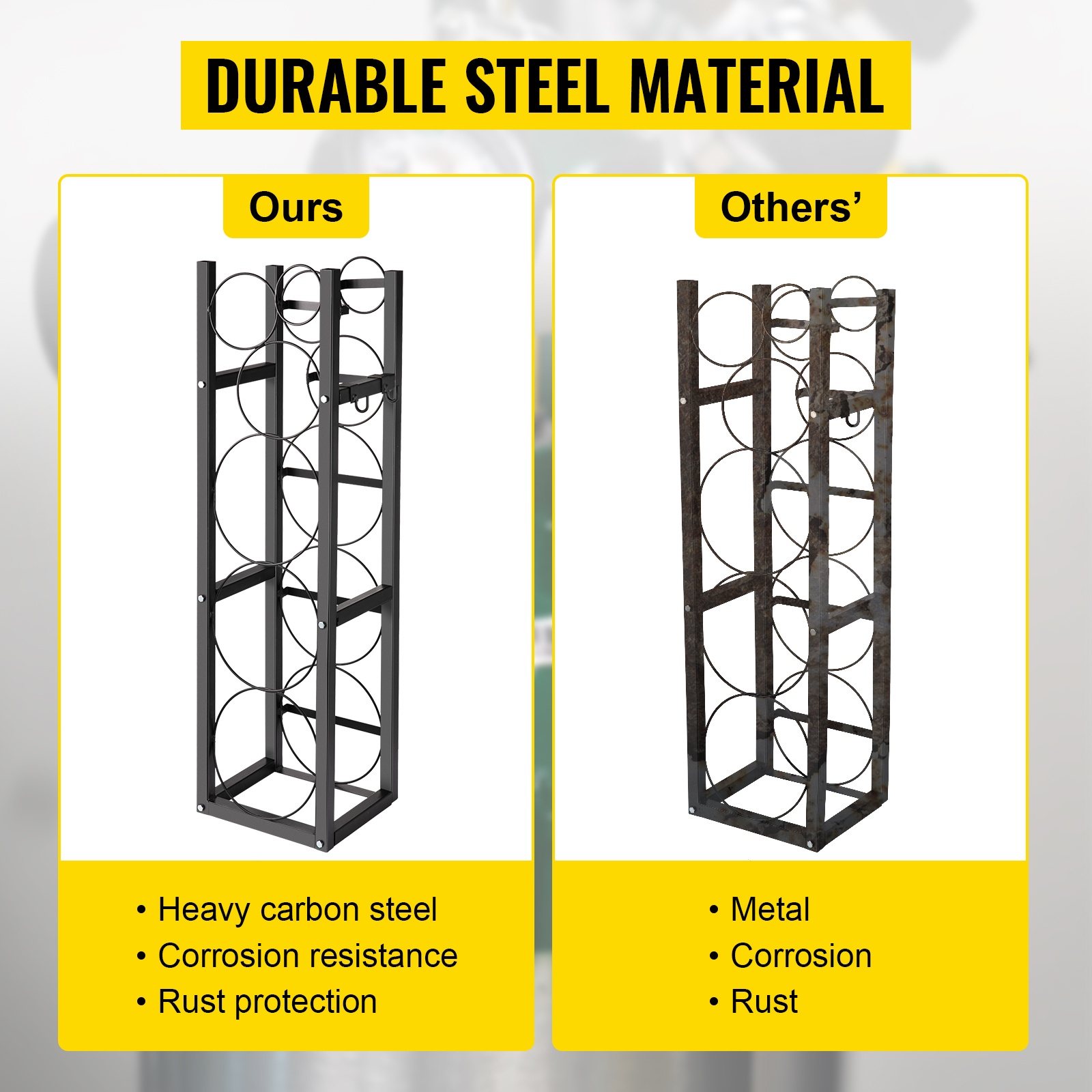 Kestävä teräsmateriaali