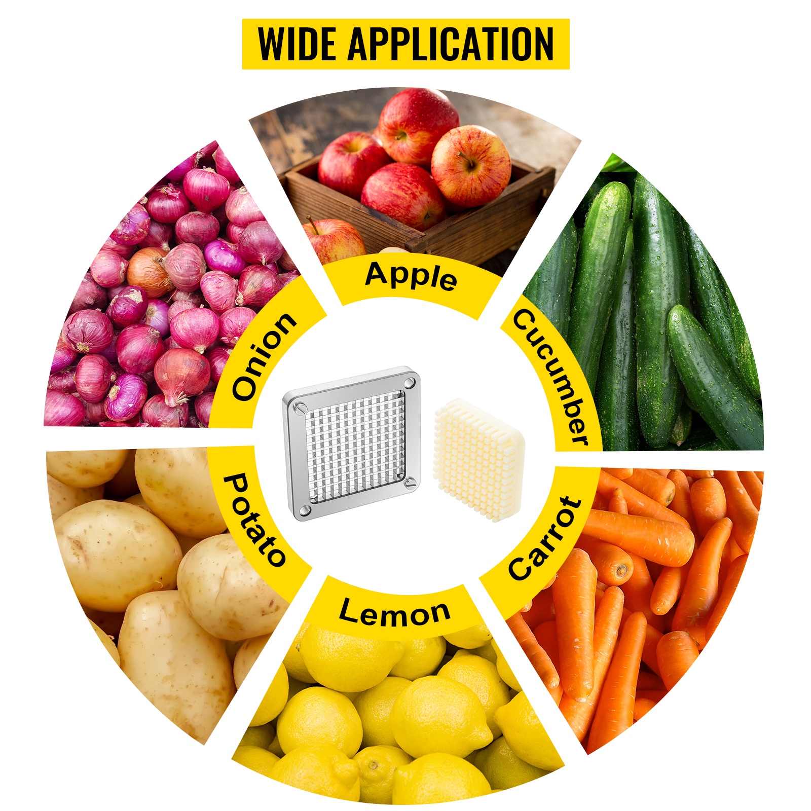Käyttö vihanneksille ja hedelmille