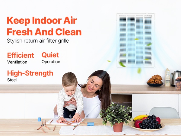 Palautusilman suodatinsäleikön yksityiskohta